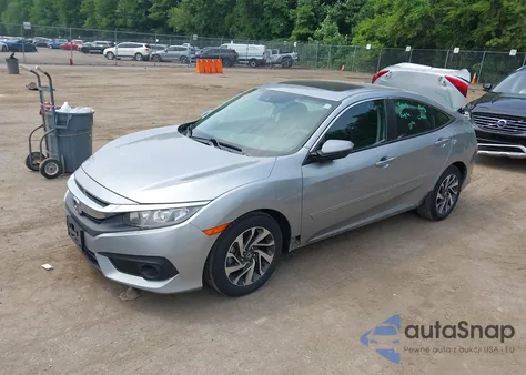 2016 Honda Civic Ex z USA, uszkodzony, nr VIN 19XFC2F85GE042434